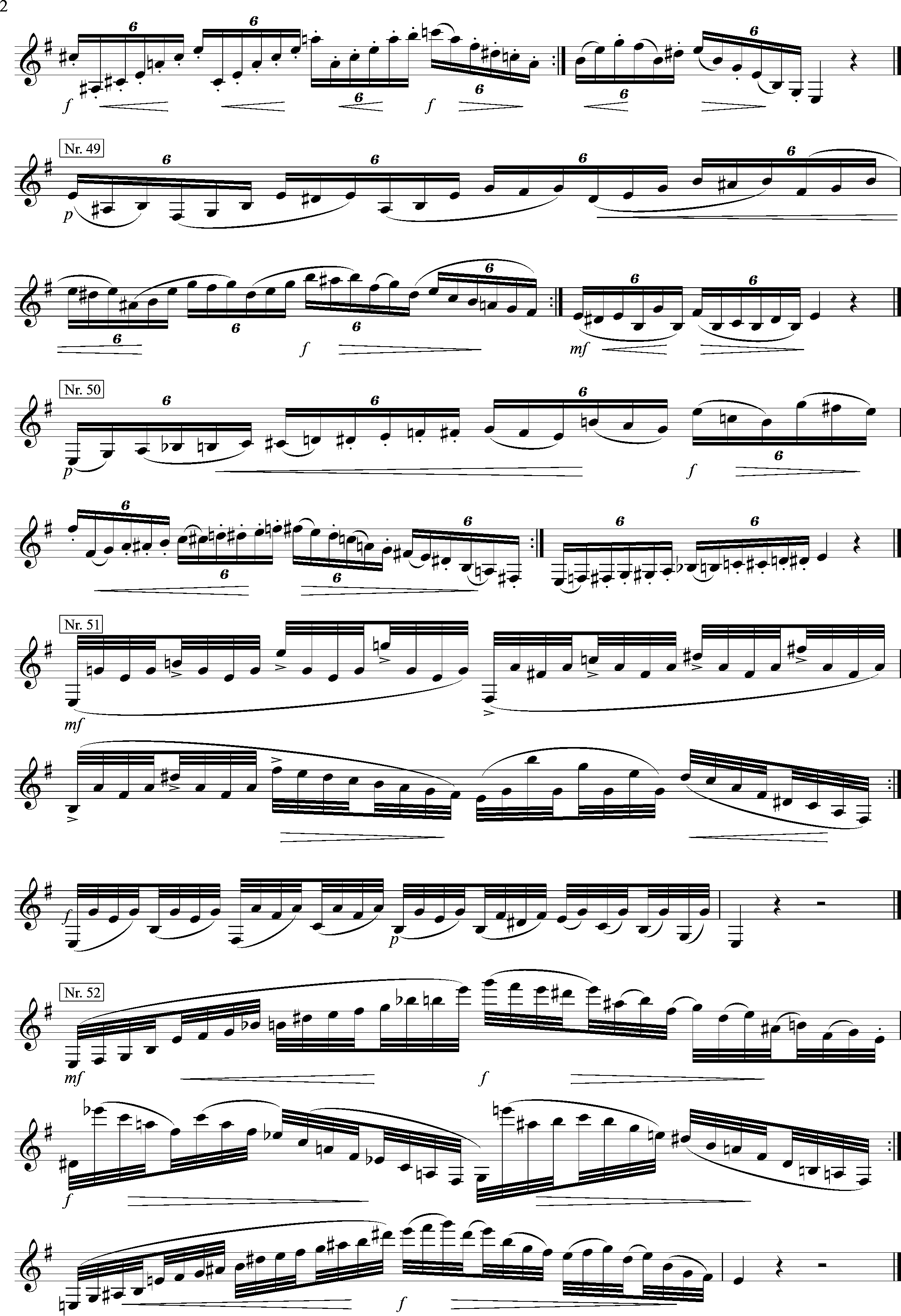 416 Etüden, Kröpsch, e-minor, Page 2
